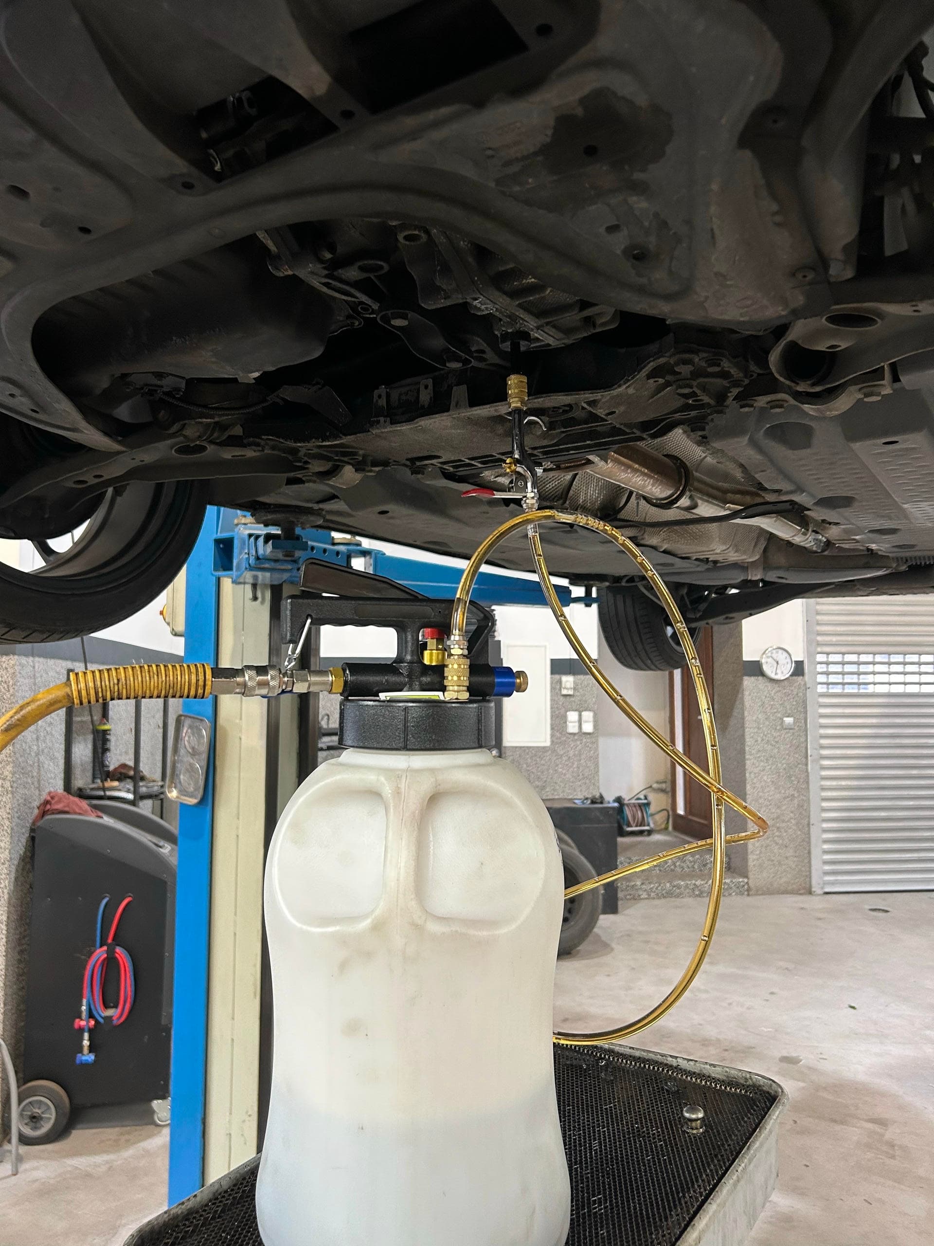 Výměna oleje v DSG