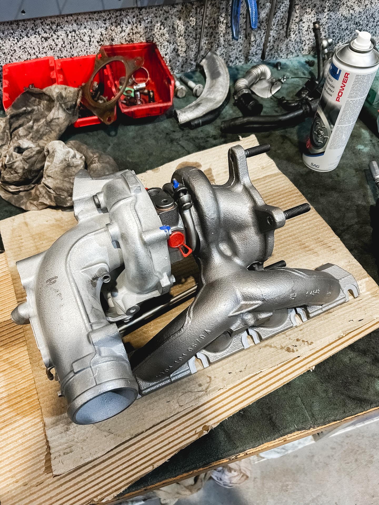 Výměna turbodmychadla